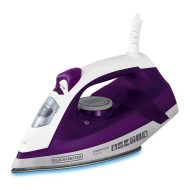 Ferro a Vapor 127v Black&decker Com Base Ceramic Gliss